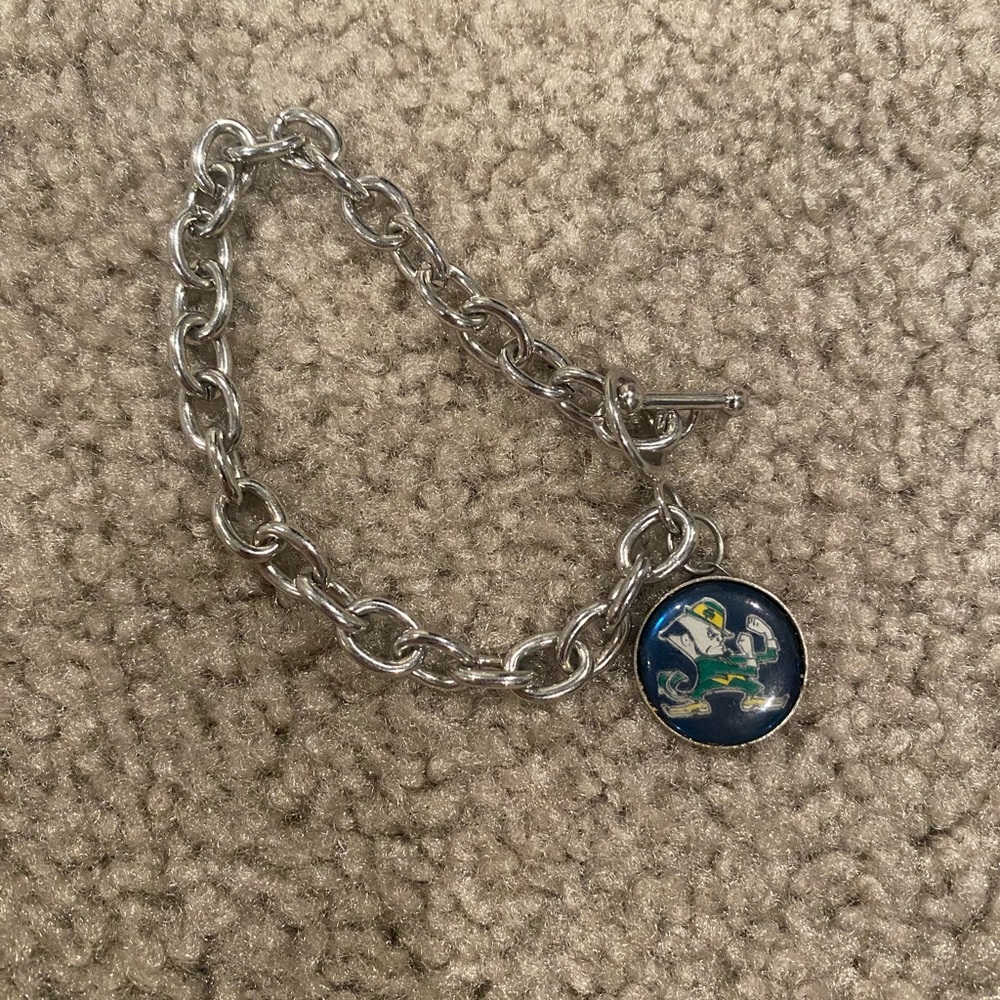 Notre Dame Fighting Irish Charm Bracelet